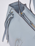 LIU JO ACC1 Borsa a spalla con zip celeste