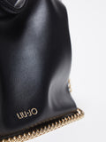 LIU JO ACC1 Borsetta con tracolla dorata nero