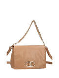 LIU JO ACC1 Borsa crossbody con logo cammello