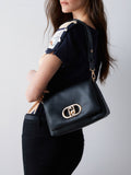 LIU JO ACC1 Borsa LaPuffy media nero