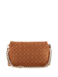 LIU JO ACC1 Borsa con trama intrecciata marrone