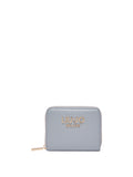 LIU JO ACC1 Portafoglio piccolo zip around celeste