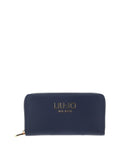 LIU JO ACC1 Portafoglio con zip large blu