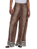 LIU JO BEACHWEAR Pantaloni ampi doppia stampa animalier ANIMALIER
