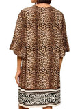 LIU JO BEACHWEAR Kaftano copricostume stampa animalier ANIMALIER