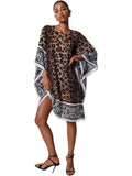 LIU JO BEACHWEAR Kaftano da spiaggia animalier ANIMALIER