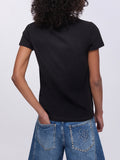 LIU JO BEACHWEAR T-shirt loghi nero