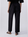 LIU JO BLACK Pantalone vita alta con cintura nero
