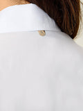 LIU JO BLACK Camicia over manica 3/4 bianco