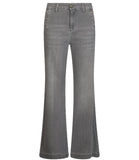 LIU JO BLUE DENIM Jeans zampa con bottoni grigio