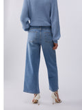 LIU JO BLUE DENIM Jeans flare cropped DENIM
