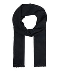 LIU JO SOFT ACC1 Stola fantasia con logo nero