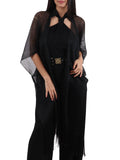 Stola total black