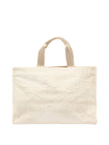 LIU JO SOFT ACC1 Borsa squadrata in tessuto bianco