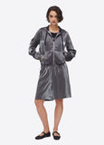LIU JO SPORT Giacca sportiva con cappuccio grigio