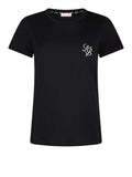 LIU JO SPORT T-shirt basic con logo nero