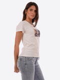 LIU JO SPORT T-shirt rettangolare bianco