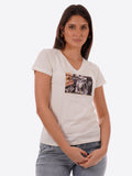 LIU JO SPORT T-shirt rettangolare bianco