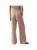LIU JO SPORT Pantaloni con loghi cipria