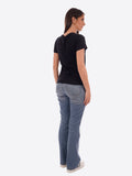 LIU JO SPORT T-shirt basic con applicazioni nero