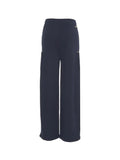 LIU JO SPORT Pantaloni sportivi gamba larga BLU SCURO