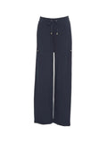 LIU JO SPORT Pantaloni sportivi gamba larga BLU SCURO