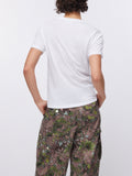 LIU JO WHITE T-shirt insetto con applicazioni bianco