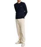 LYLE & SCOTT U Pullover in cotone BLU SCURO