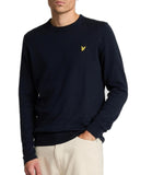 LYLE & SCOTT U Pullover in cotone BLU SCURO