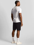 LYLE & SCOTT U Pantaloncini bermuda in felpa con logo eagle nero