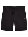 LYLE & SCOTT U Pantaloncini bermuda in felpa con logo eagle nero