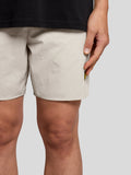 LYLE & SCOTT U Costume shorts mare con logo beige