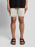 LYLE & SCOTT U Costume shorts mare con logo beige