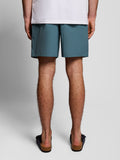 LYLE & SCOTT U Costume shorts mare con logo BLU DENIM