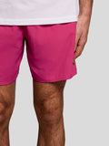LYLE & SCOTT U Shorts mare costume pantaloncino logo fucsia