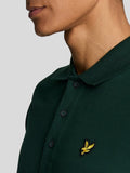 LYLE & SCOTT U Polo plain basic VERDE SCURO