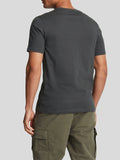 LYLE & SCOTT U T-shirt basic plain grigio