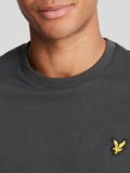 LYLE & SCOTT U T-shirt basic plain grigio