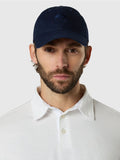 NORTH SAILS U Cappello baseball in misto lino blu