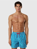 NORTH SAILS U Costume a pantaloncino shrt mare allover volley 38 cm azzurro