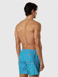 NORTH SAILS U Costume a pantaloncino shrt mare allover volley 38 cm azzurro