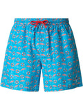 NORTH SAILS U Costume a pantaloncino shrt mare allover volley 38 cm azzurro