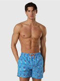 NORTH SAILS U Costume a pantaloncino shrt mare allover volley 38 cm azzurro