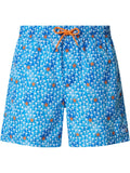 NORTH SAILS U Costume a pantaloncino shrt mare allover volley 38 cm azzurro