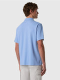 NORTH SAILS U Polo basic logo celeste