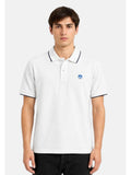 NORTH SAILS U Polo con profili contrasto bianco