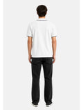 NORTH SAILS U Polo con profili contrasto bianco