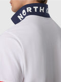 NORTH SAILS U Polo basic logo profili contrasto bianco