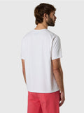 NORTH SAILS U T-shirt basic con piccolo logo bianco
