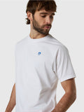 NORTH SAILS U T-shirt basic con piccolo logo bianco
